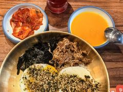 -明洞阿姨·韩式酱蟹烤肉·创意料理(三元桥店)