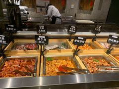 自助取餐区-韩京炭火烤肉自助料理(柯桥万达店)