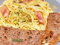 奶油蘑菇意面-D STAR COFFEE帝星咖啡