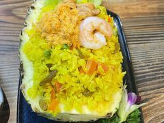 泰式凤梨菠萝炒饭-Hi YOU你的饭局泰餐厅(雍和宫店)