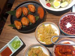 -明洞阿姨·韩式酱蟹烤肉·创意料理(三元桥店)