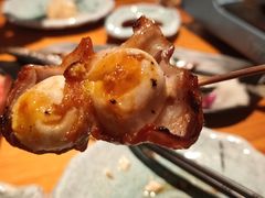 烤五花肉鹌鹑蛋-季夏金枪鱼牛排自助餐厅(海悦天地店)