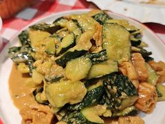 黄瓜拌油条-满堂春特色餐馆