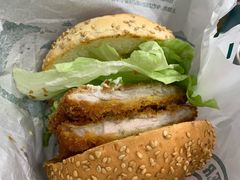 炸猪扒汉堡-幸运小丑汉堡(Bay Area本店)