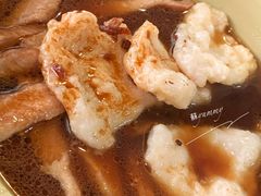 豬頸肉墨魚餅湯-下环街市熟食中心