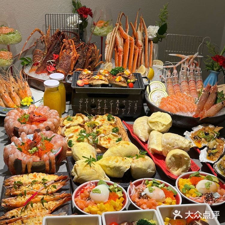 日料海鲜自助🦞顶级海鲜自由的快乐谁懂哇‼️