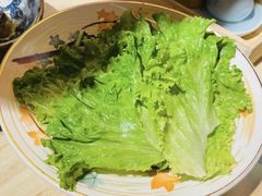 包肉菜-不倒翁炭火烧肉(永安里店)