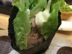 金枪鱼手握-樱の千渡日式料理·铁板烧•烧鸟(金盛田广场店)