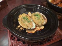 砂锅姜蓉生焗大连鲍-广州柏悦酒店·悦景轩·粤菜餐厅