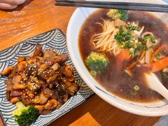 河虾爆鳝鱼浇头-囿面传统制面馆(中央路店)