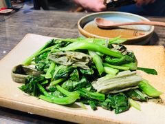 黑腐竹菜心-水煮三国·川鲁江湖菜(香山店)