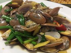 爆炒油蛤-鑫悦楼煎蟹·16年海鲜大排档