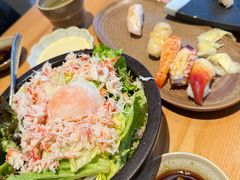 蟹肉凯撒沙拉-Tuna maki寿司(苏州中心商场店)