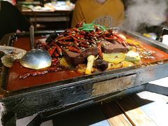 -探鱼·鲜青椒爽麻烤鱼(东城万达广场店)