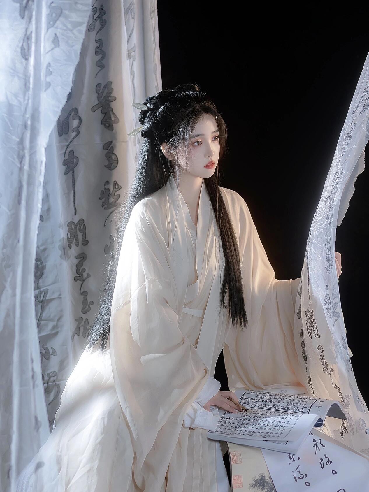 清冷美人的拍摄实录