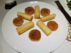 野鸡卷拼炸牛奶-味可道美食坊(福基路店)