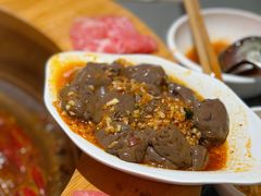 鲜鸭血-川中渝夫火锅(铜陵万达广场店)