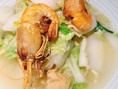 腐皮青菜-老头儿油爆虾(星光一期店)