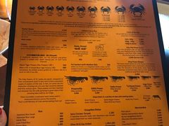 菜单-Ministry of Crab(科伦坡店)