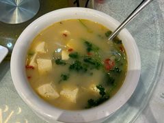 鳝骨豆腐芫茜汤-阿四台山黄鳝饭(东门店)