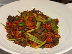小炒黄牛肉-味钱塘·钱塘浙宴(宋城之江银泰店)