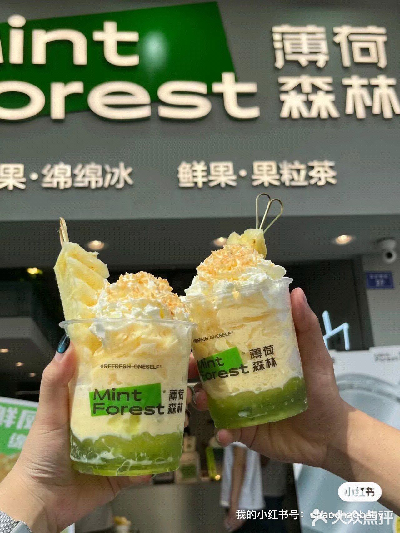 刚开业就大排长龙的薄荷森林