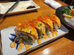 炙烤三文鱼蟹子卷-三月居酒屋(青年大街店)