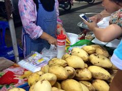 -芒果糯米饭摊子