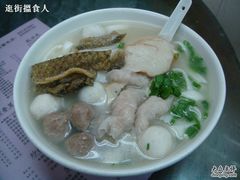 五彩鱼皮饺-明兴正宗潮州五彩鱼蛋粉面(中山六路店)