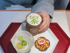 奶盖茶-茶是一枝花泡茶店
