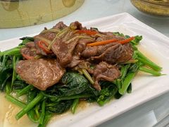 芥兰炒牛肉-金华安大酒楼·老牌潮菜·粤式茶点(东方国际店)
