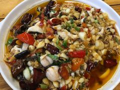 油炝毛肚-玛扎烧烤私房菜