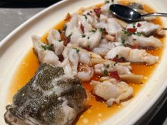 5j火腿蒸竹笋壳鱼-木守西溪溪隐餐厅