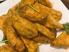 金沙炸茄盒-虾饺妹·粤式手工点心(水荫路店)