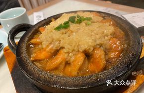 Garlic Stone Plate Shrimp