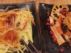 凉拌土豆丝-北往西·西安油泼面(万德庄店)