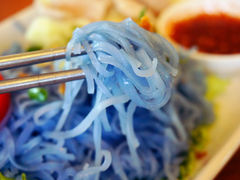 -蝶豆花蓝面条