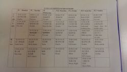 课表-文E范儿ZUMBA尊巴舞蹈