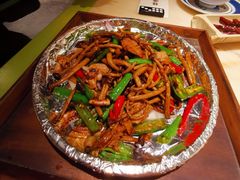 茶树菇炒鱿鱼-桂满陇-十里风荷(合生汇店)