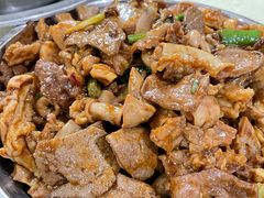 葱姜炒猪杂-标记美食新鲜猪杂(兴南大道店)