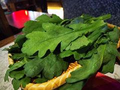 茼蒿菜-鲜潭蒸汽石锅鱼(五道口购物中心店)