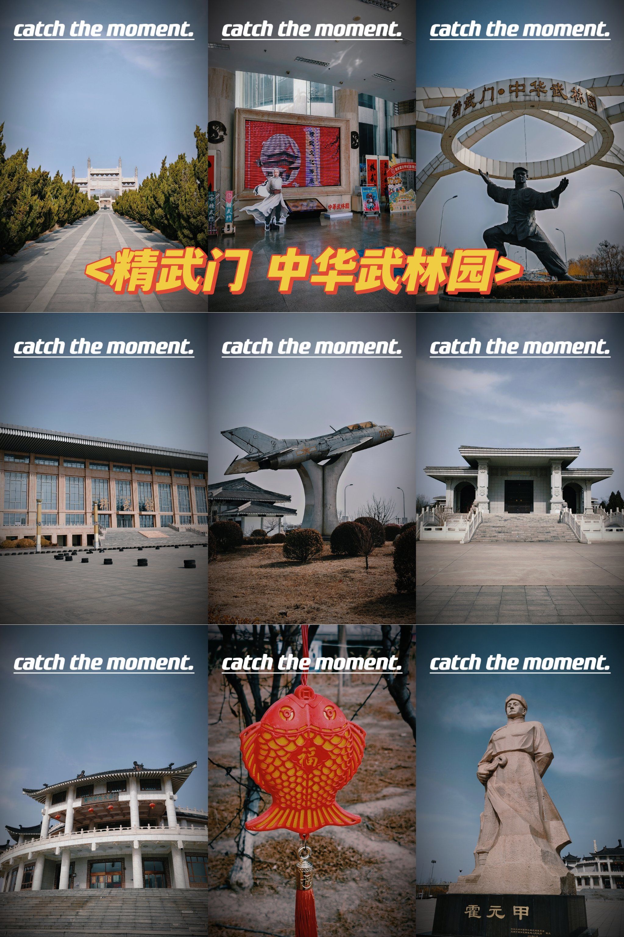 天津西青 精武门 中华武林园