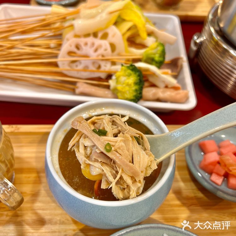 鸡汤米饭配钵钵鸡！暖心营养美味就是它了