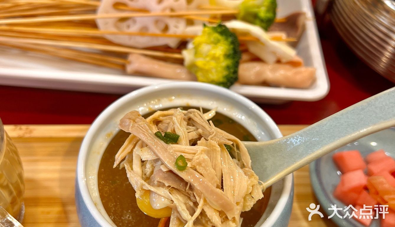 鸡汤米饭配钵钵鸡！暖心营养美味就是它了