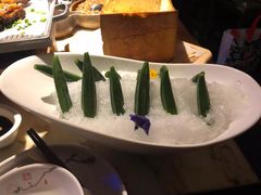 冰镇秋葵-绿茶餐厅(乐峰广场店)