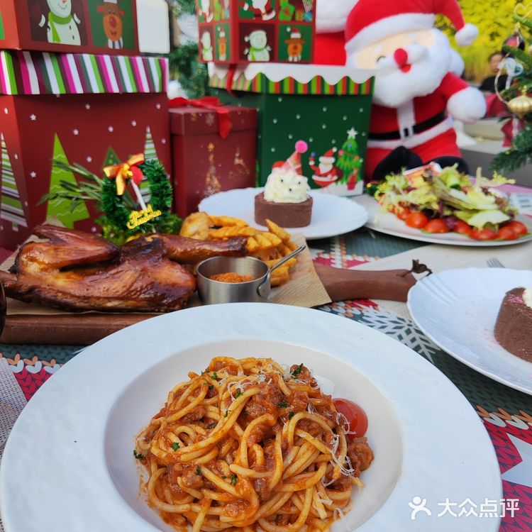 厦门音乐花园茶餐厅！圣诞氛围感满分！