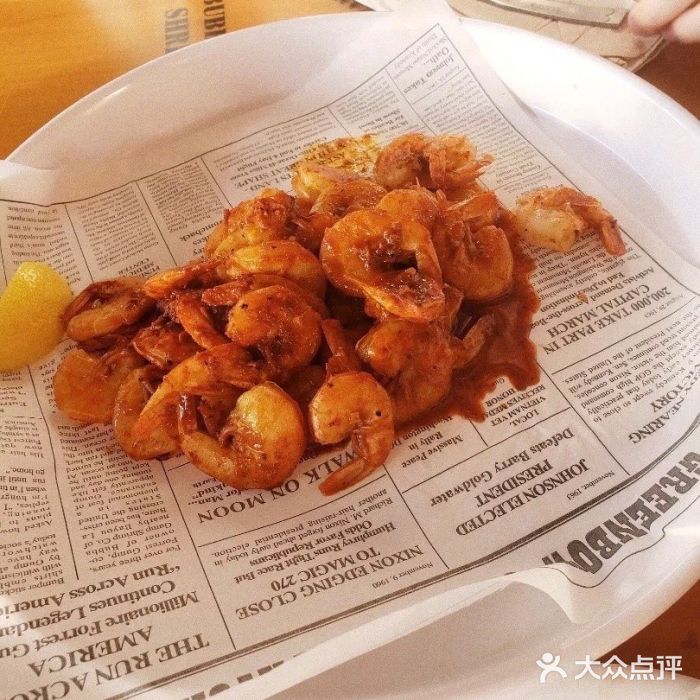 Bubba Gump Shrimp(圣莫妮卡店)shrimper's net catch图片