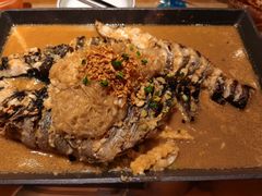 油爆蒜蓉粉丝烤鱼-鱼酷活鱼烤鱼(静安大融城店)