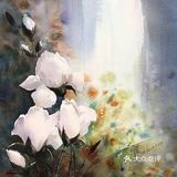 这么有仙气的水彩画，极美意境~