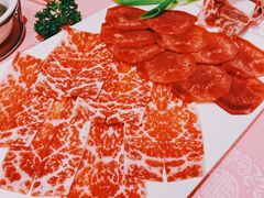 牛肉拼盘-行家海鲜火锅酒家(静安寺店)
